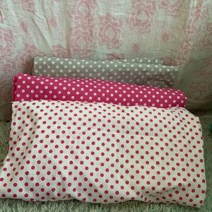 Organic cotton Pottery Barn crib sheets